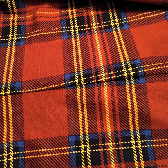 🆕BETSEY JOHNSON RED PLAID PREMIUM PONTE BLAZER - Picture 8 of 11